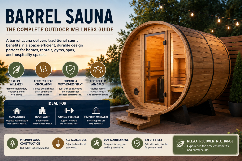 Barrel Sauna