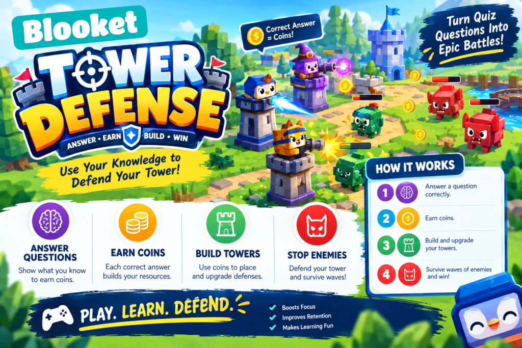 Blooket Tower Defense