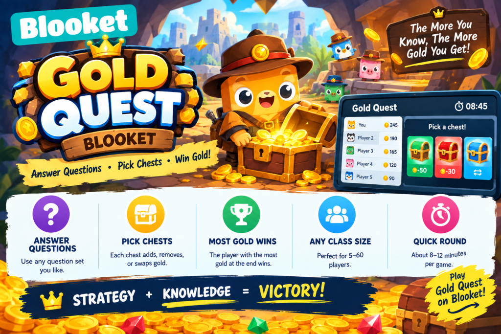 Gold Quest Blooket
