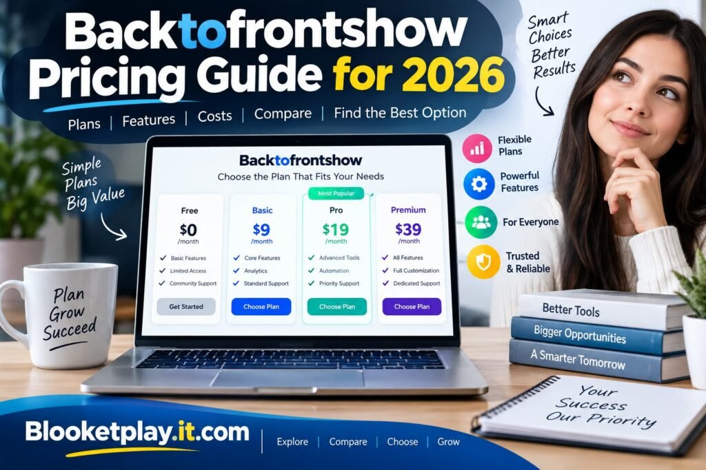  Backtofrontshow Pricing Guide for 2026