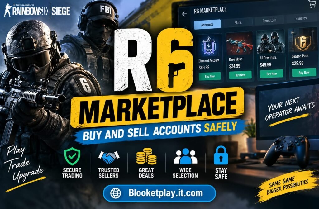 r6 marketplace: Buy and Sell Accounts Safely