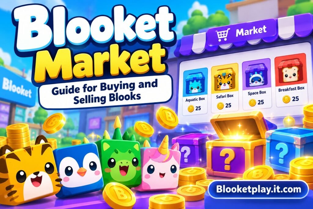 Blooket Market Guide for Buying and Selling Blooks