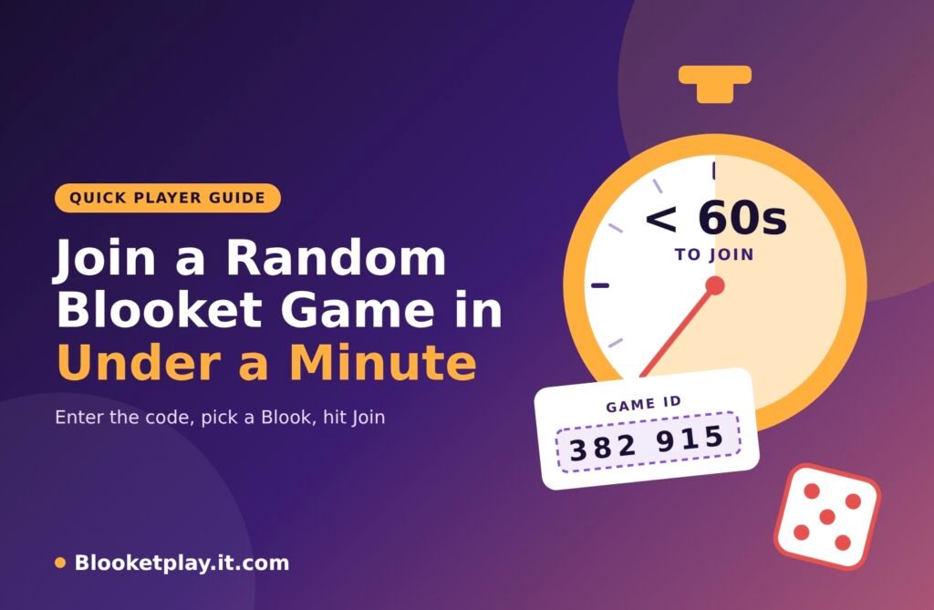 Join a Random Blooket Game in Under a Minute