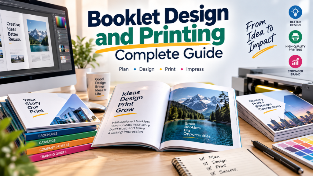 Booklet Design and Printing Complete Guide