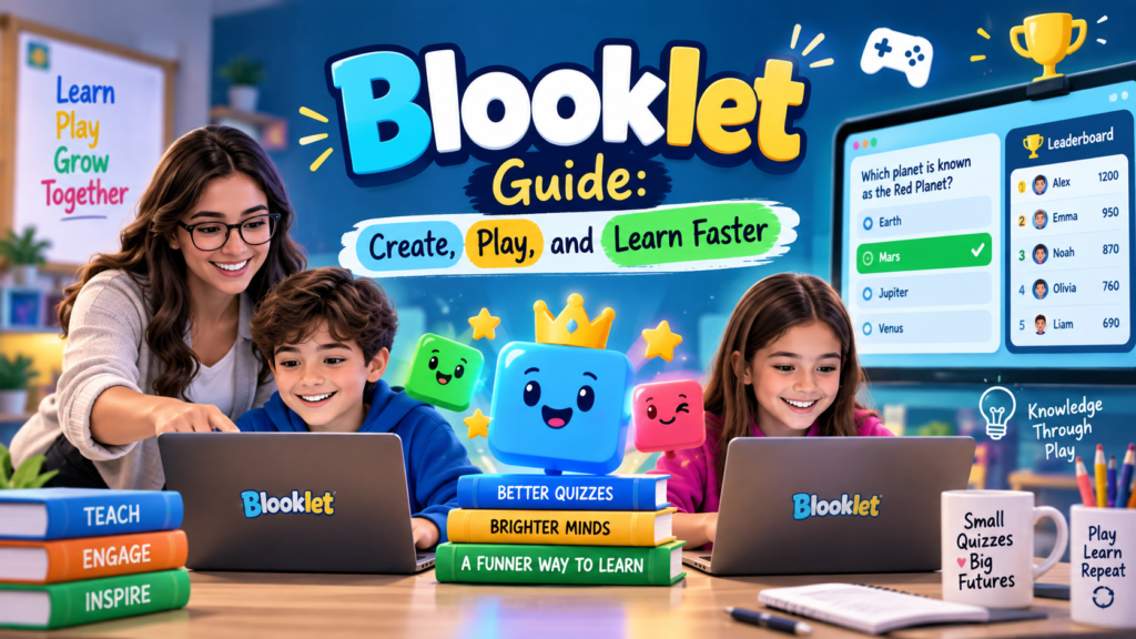 Blooklet Guide: Create Play and Learn Faster
