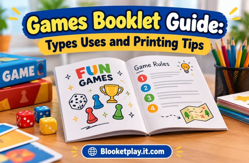Games Booklet Guide: Types Uses and Printing Tips Games Booklet Guide: Types Uses and Printing Tips