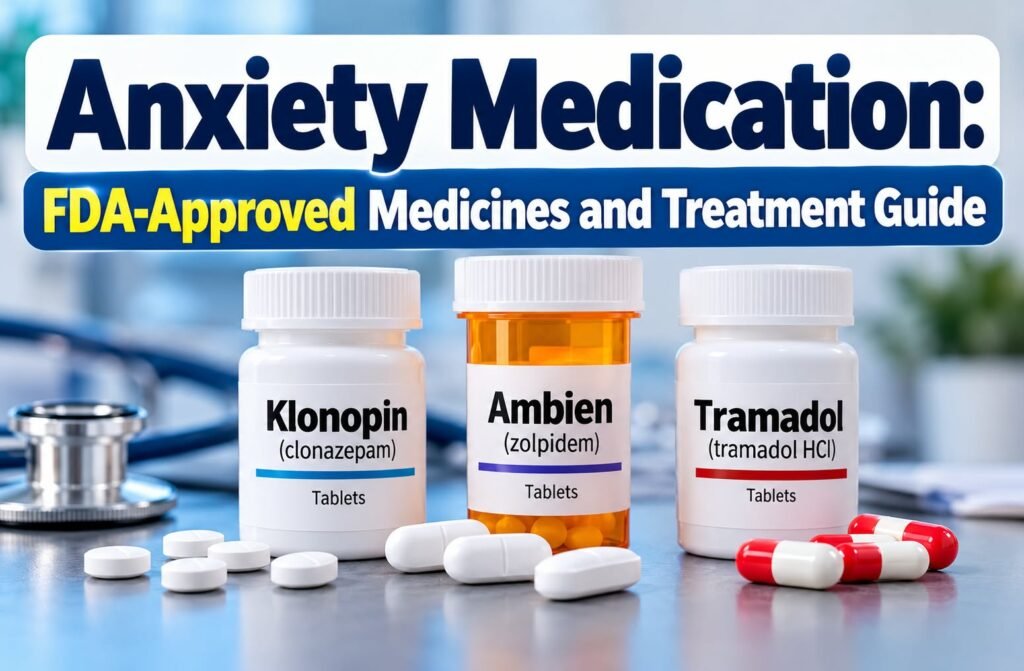 Anxiety Medication: FDA-Approved Medicines and Treatment Guide