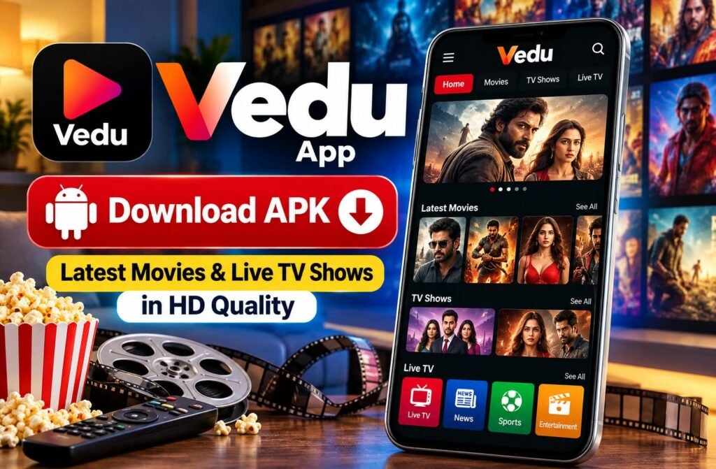 Vedu App Download: Latest Movies & Live TV Shows in HD