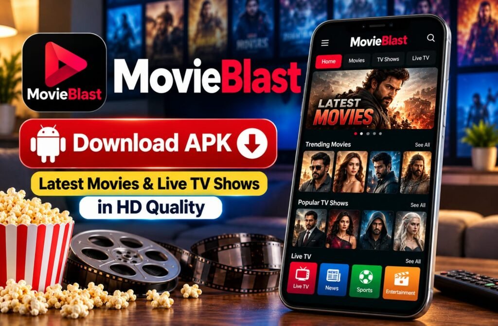 MovieBlast App Download: Latest Movies & Live TV Shows in HD