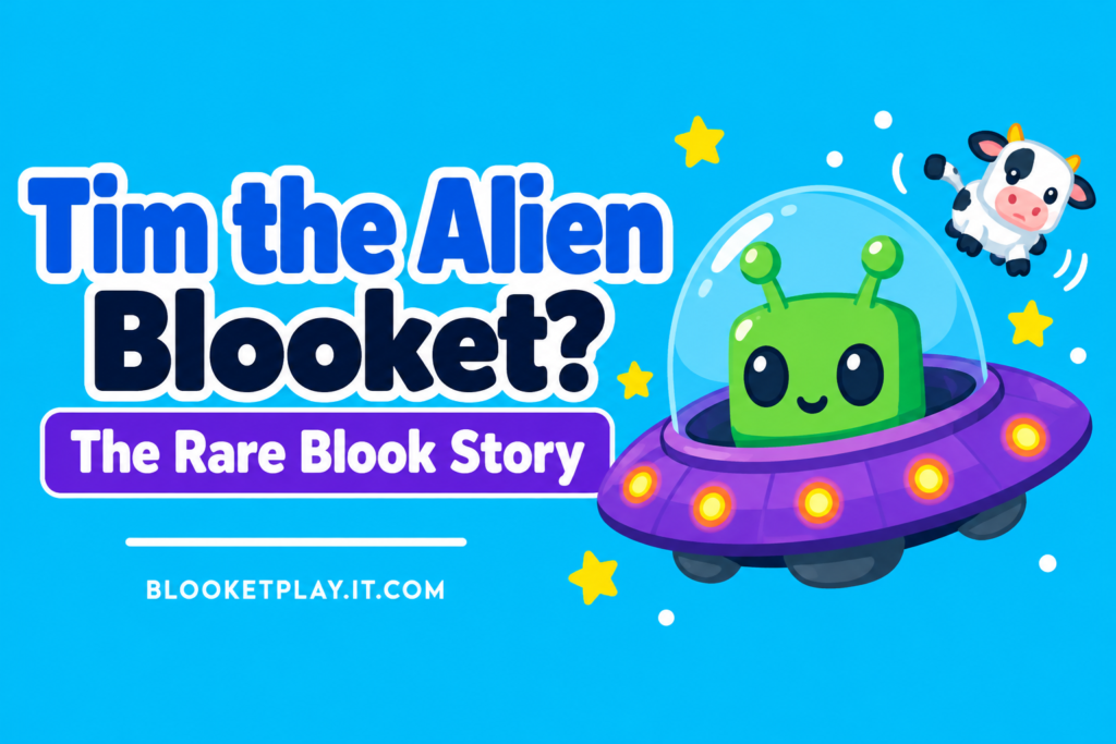 Tim the Alien Blooket? The Rare Blook Story
