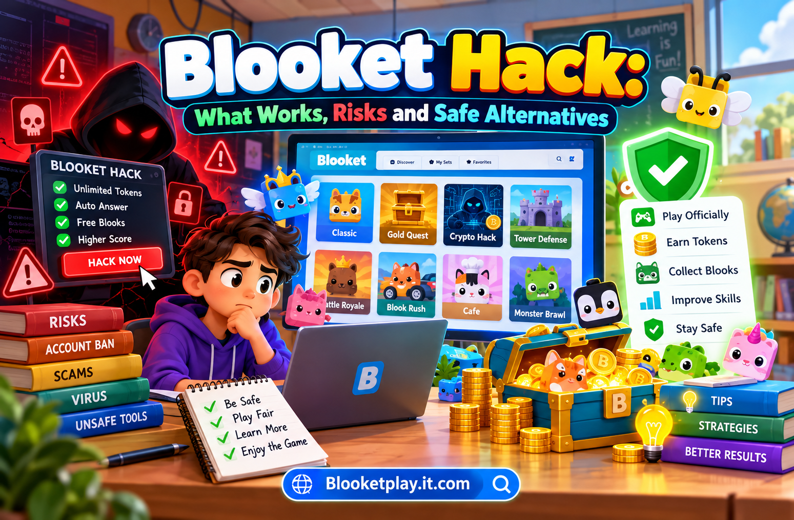 Blooket Hack: What Works, Risks and Safe Alternatives
